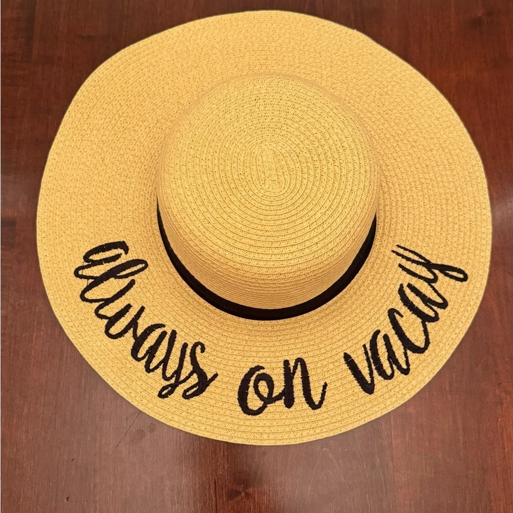 Always on Vacay Hat. Fun! - Picture 4 of 6